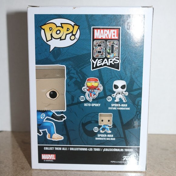 Funko POP Marvel# 522 Spider-man Bombastic bagman - Picture 5 of 6